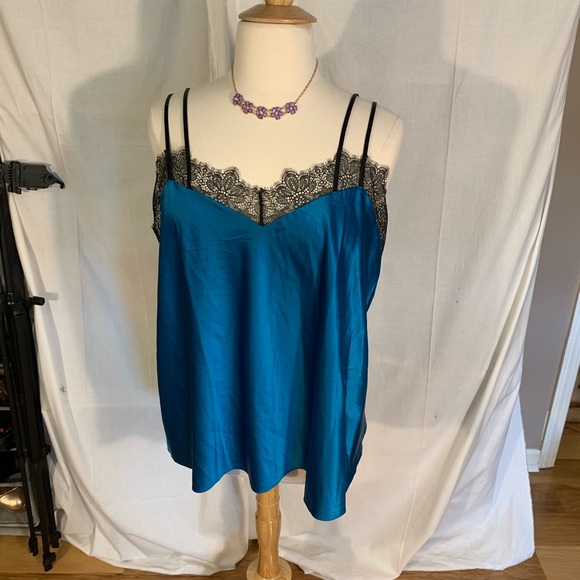 Cacique Other - Cacique seriously sexy satin and lace camisole NWT